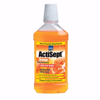 ACTISEPT MOUTHWASH ORANGE