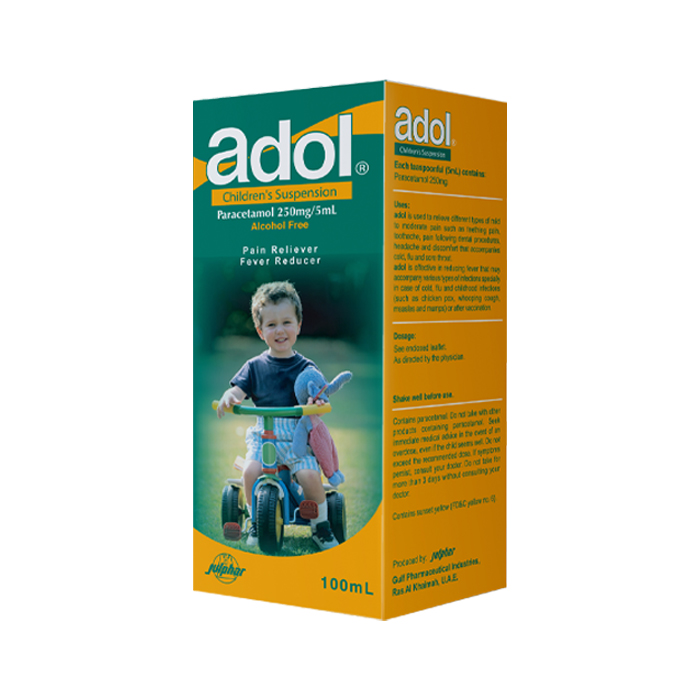 ADOL-Oral Suspension-250 mg:5ml-100ml Glass