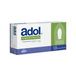 ADOL-Rectal Suppositories-500 mg-10’s (5’s Blister