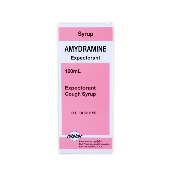 AMYDRAMINE EXPECTORANT-Syrup131.5 mg:5ml,13.5