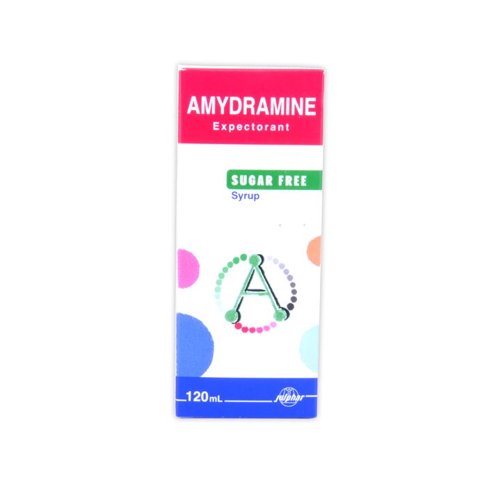 AMYDRAMINE - IISyrup (Sugar Free)- 12.5 mg:5ml-120ml