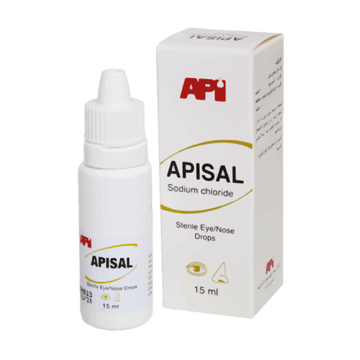 APISAL-Eye : Nose Drops-0.9 %-15ml
