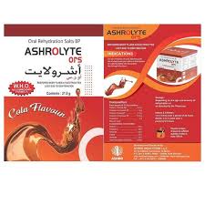 ASHROLYTE ORS Cola Flavour-Powder For Oral Solution-2.6