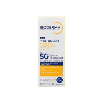 Bioderma Photoderm Xdefense Ultra Fluid Spf 50+ Invisible 40 ml (1+1) OFFER